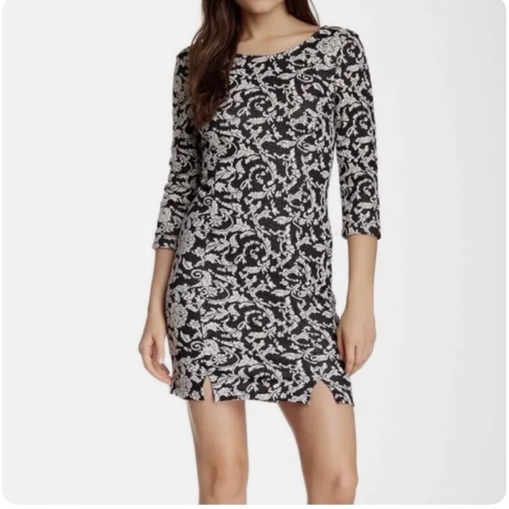 Jack by BB Dakota REVOLVE Jack Bodycon Jacquard Melina Floral Dress Size M